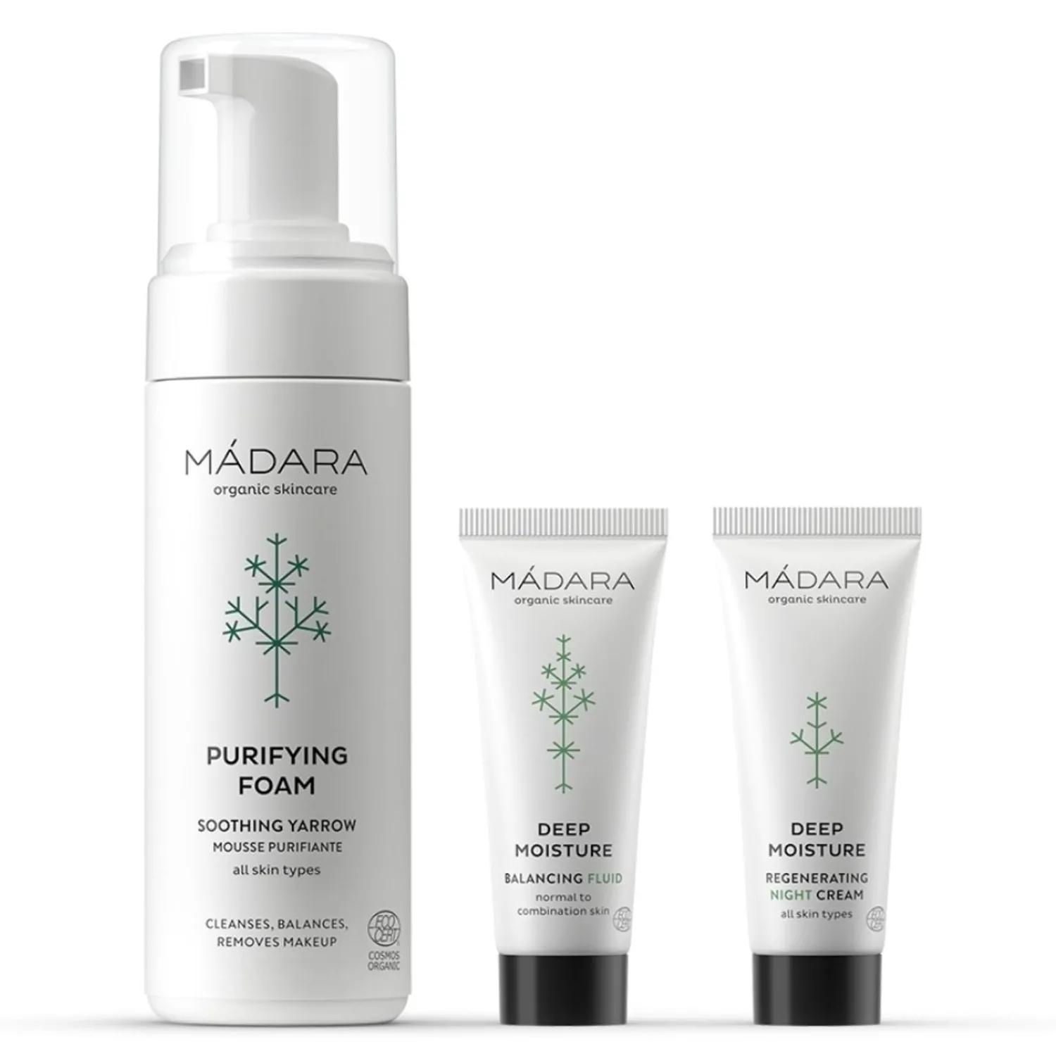 MÁDARA Madara Deep Moisture The Fundamental Beauty Trio 'Deeper Than Skin'