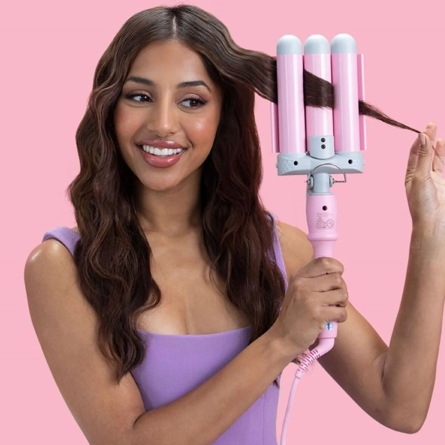 Mermade Hair Mermade Haar Pro Waver 32Mm - Roze