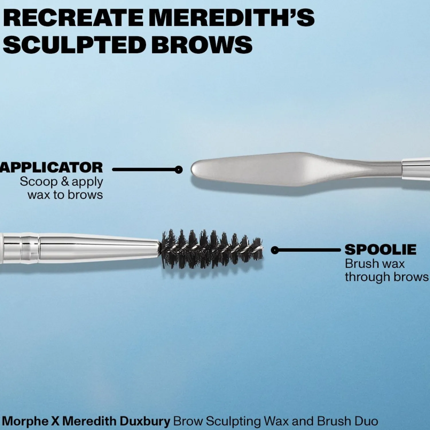 Morphe X Meredith Duxbury Brow Sculpt & Brush Duo