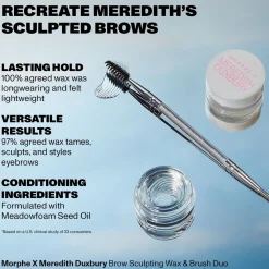 Morphe X Meredith Duxbury Brow Sculpt & Brush Duo