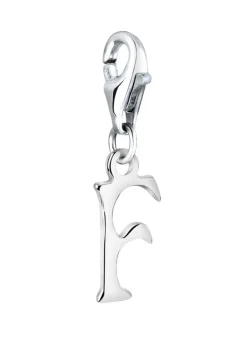 Nenalina Bedeltje Letter Hanger In 925 Sterling Zilver Voor Alle Gangbare Charm- En Bedeldrager