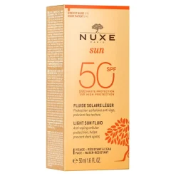 NUXE Sun Light Sun Fluid Hoge Bescherming Spf50 Gezicht