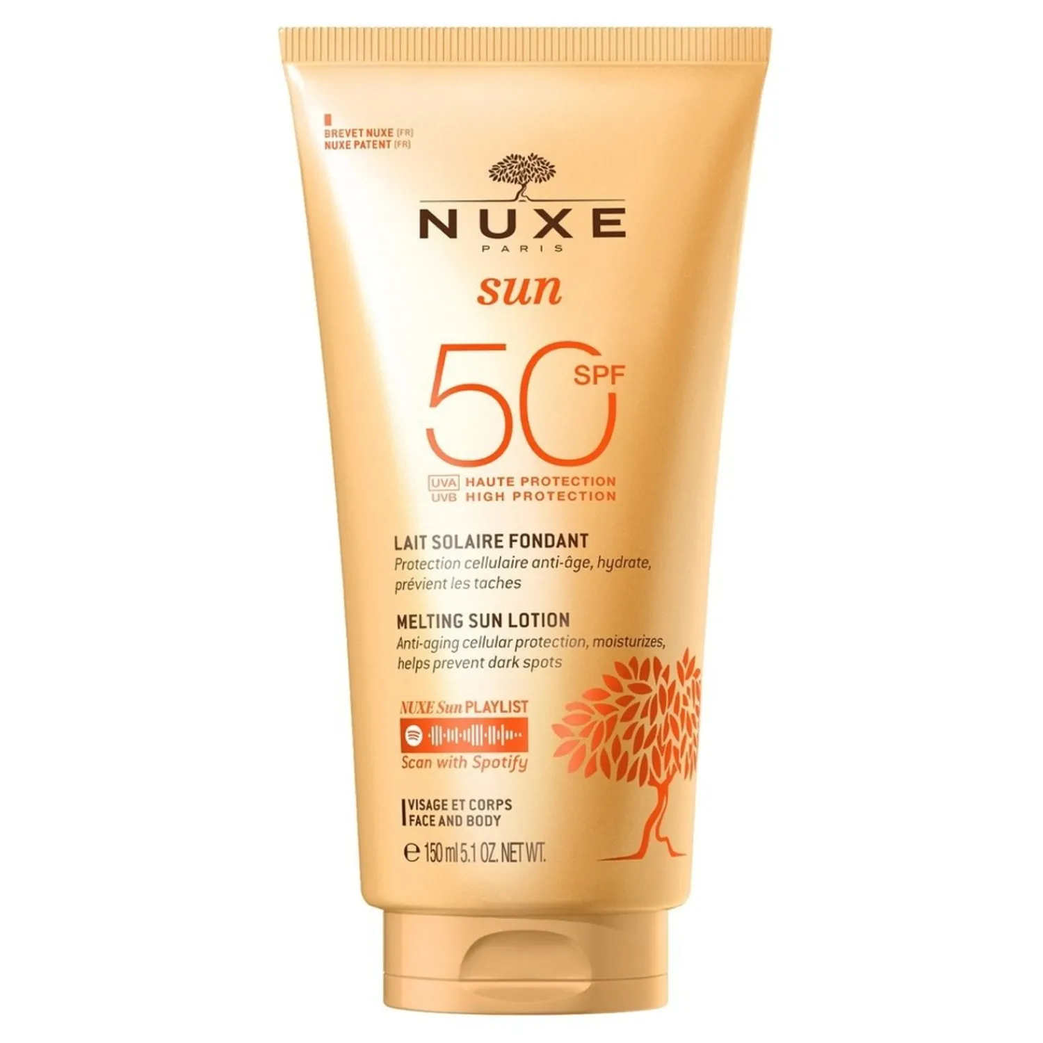 NUXE Sun Melting Lotion Hoge Bescherming Spf 50