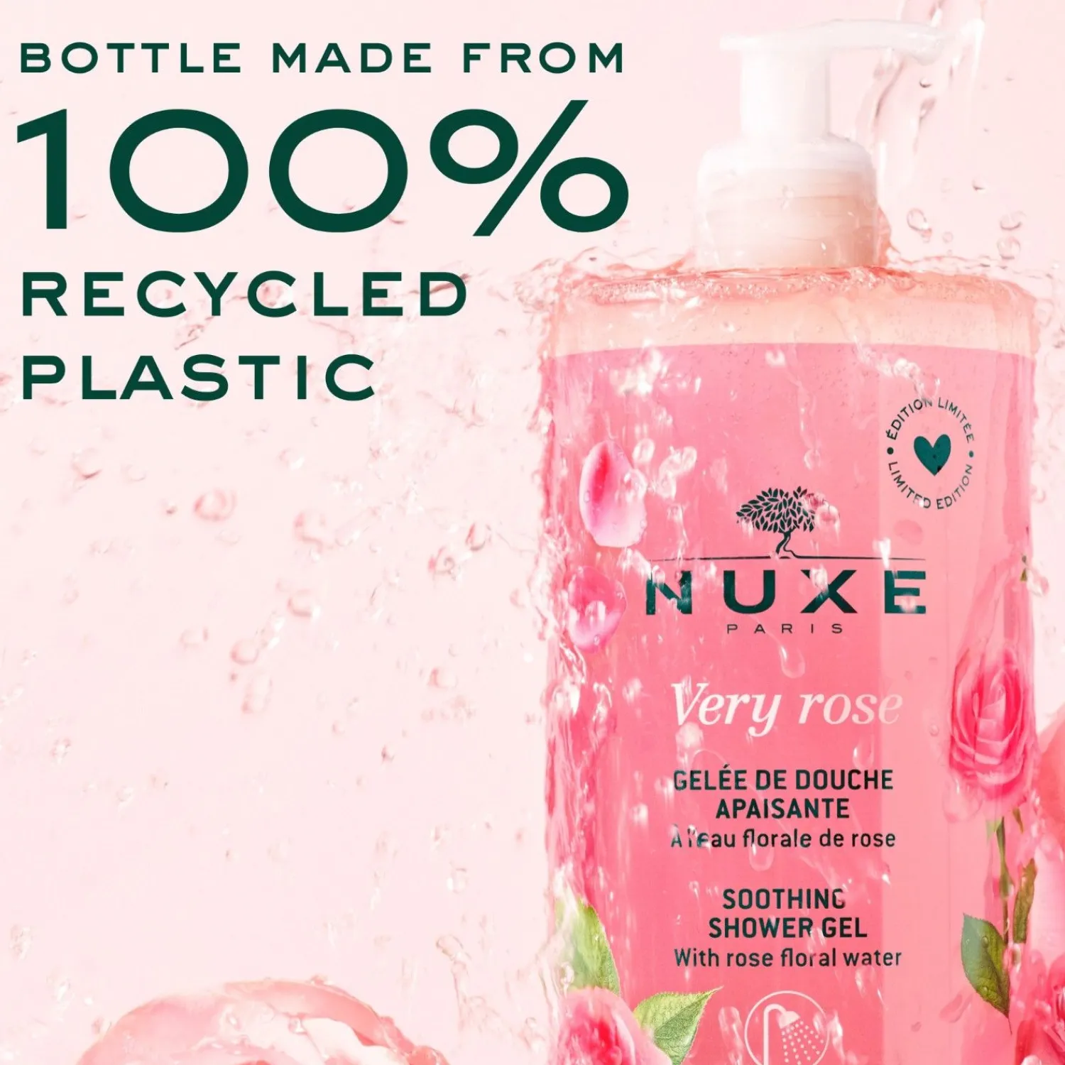 NUXE Very Rose Soothing Shower Gel