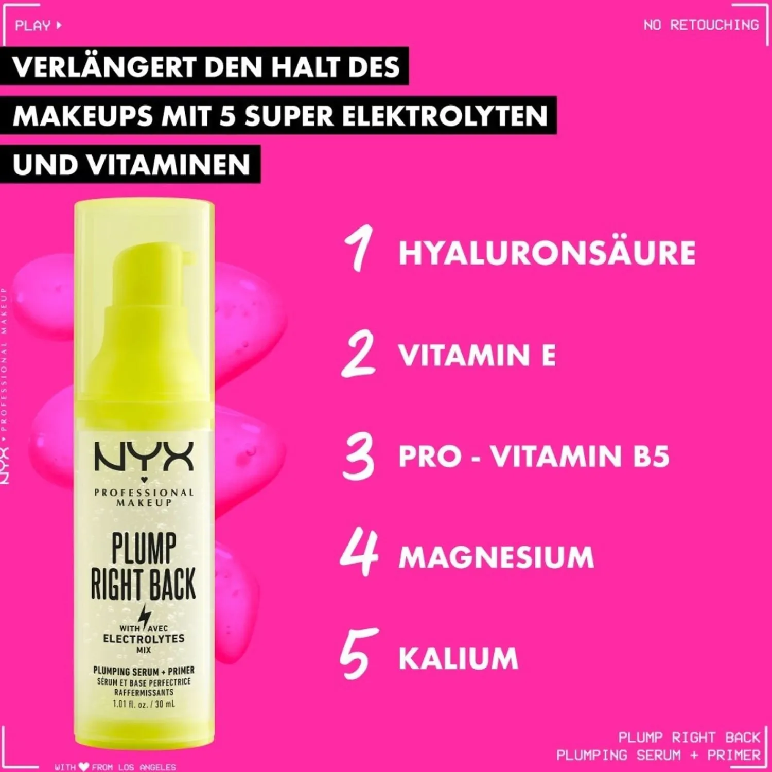 NYX Professional Makeup Plump Right Back Primer & Serum
