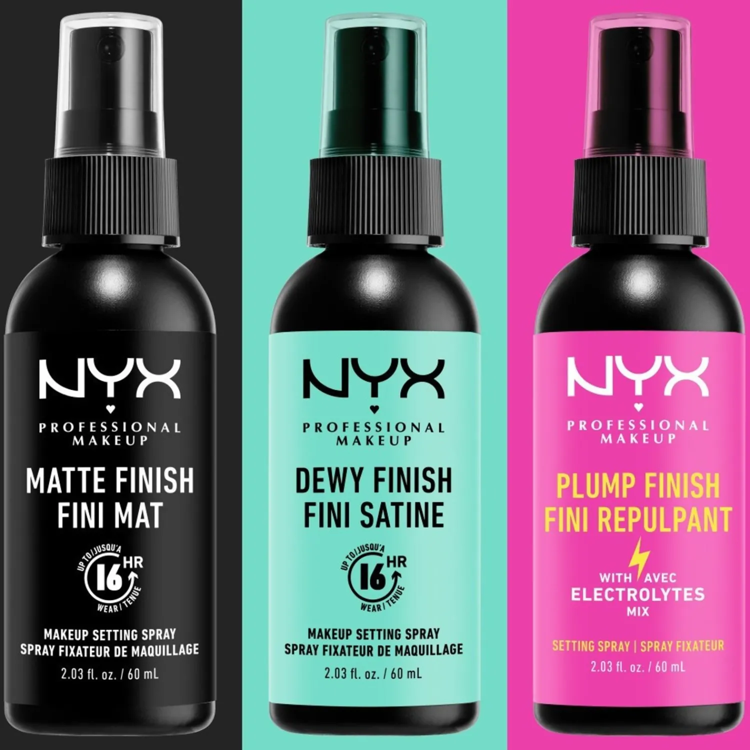 NYX Professional Makeup Plump Finish Setting Spray