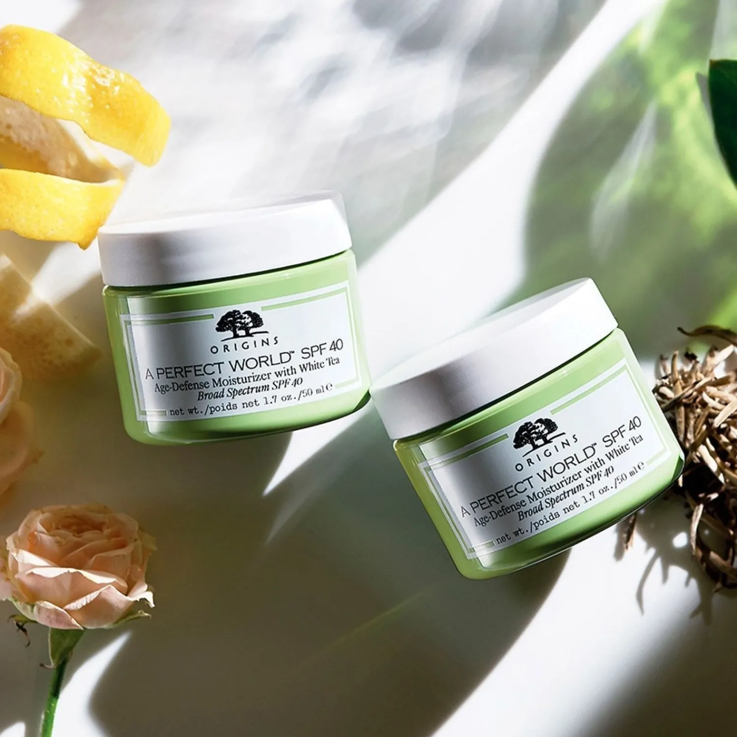 Origins A Perfect World A Perfect World Spf 40 Age-Defense Moisturizer Met Witte Thee