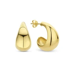 Parte Di Me Bibbiena Poppi Dames Oorringen/Oorbellen Gouden Plating/Zilver - Goud