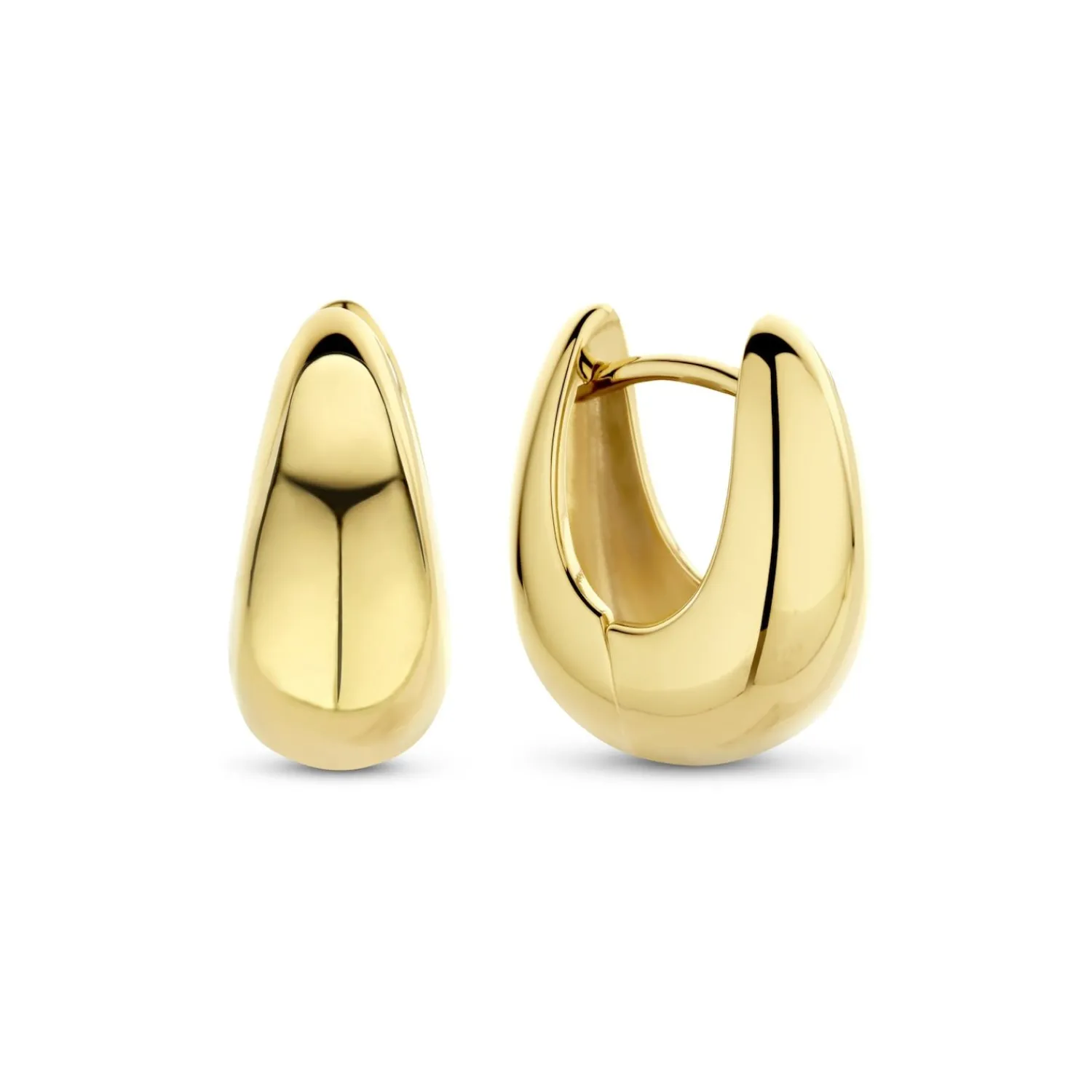 Parte Di Me Bibbiena Poppi Dames Oorringen/Oorbellen Gouden Plating/Zilver - Goud