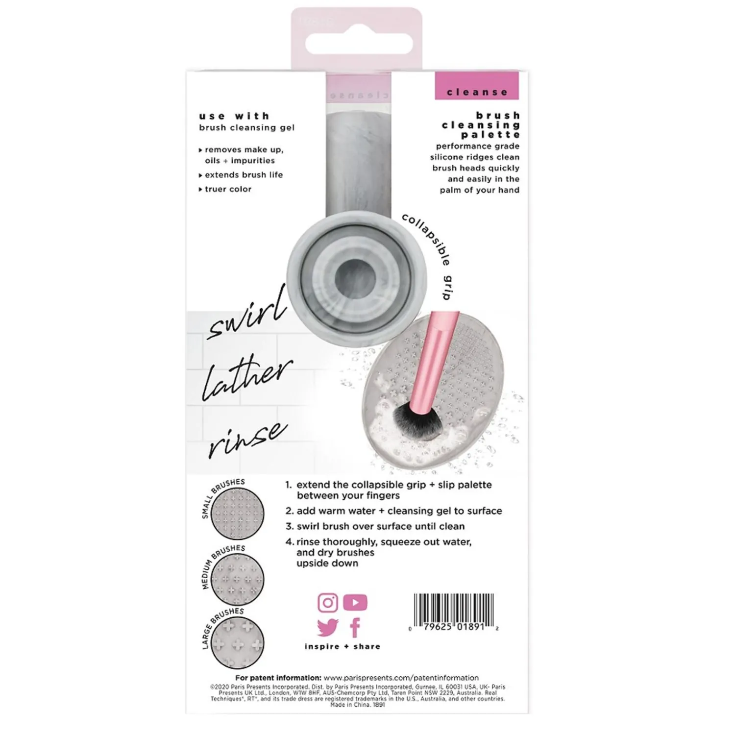 Real Techniques Brush Cleansing Palette