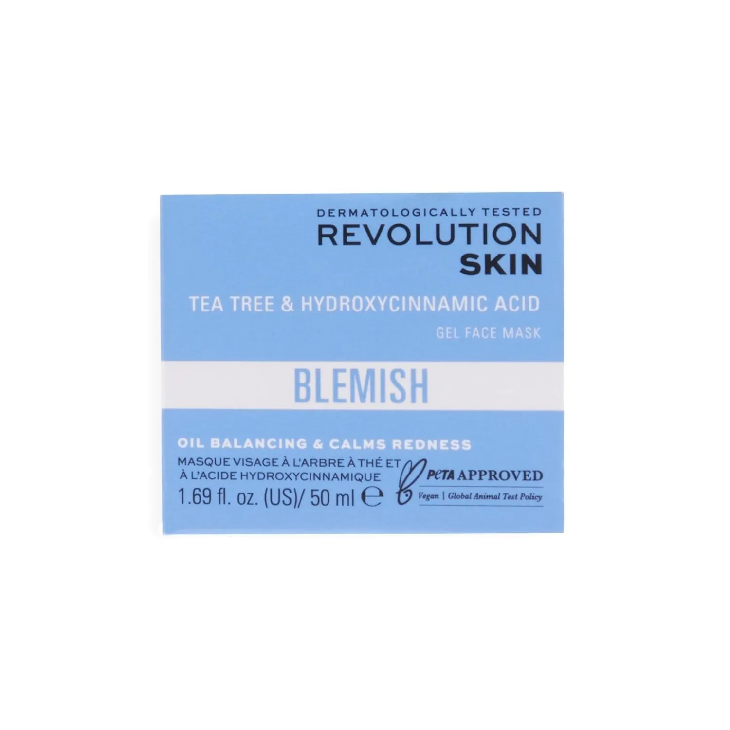 Revolution Skincare Blemish Tea Tree & Hydroxycinnamic Acid Gel Mask