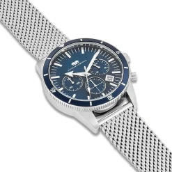 Rhodenwald & Söhne Rhodenwald & Sohne Chronograaf Classic Van Edelstaal In Zilver