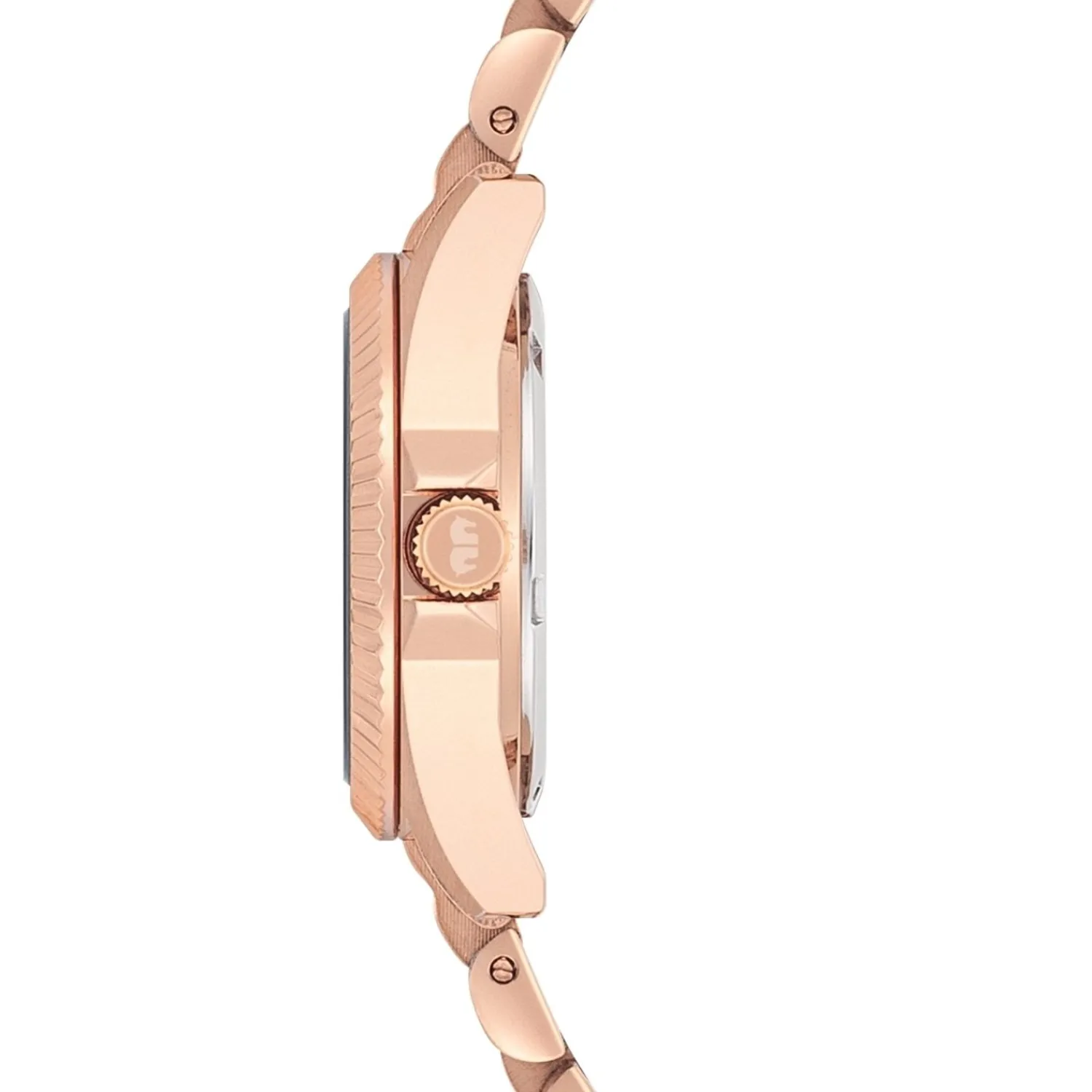 Rhodenwald & Söhne Rhodenwald & Sohne Quartz Horloge Cassina In Rosegoud Edelstaal In Rosegoud