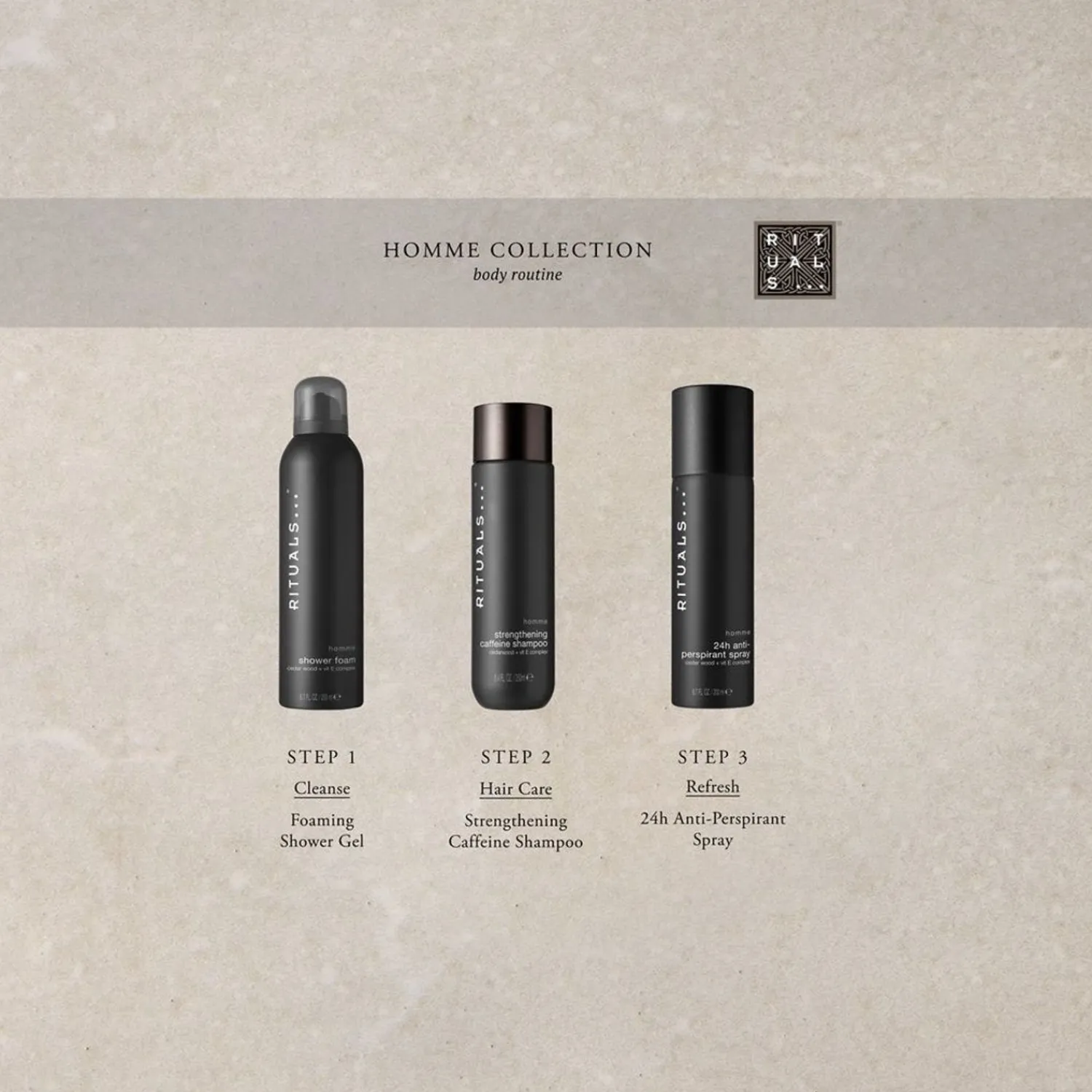 Rituals Homme Collectie Doucheschuim