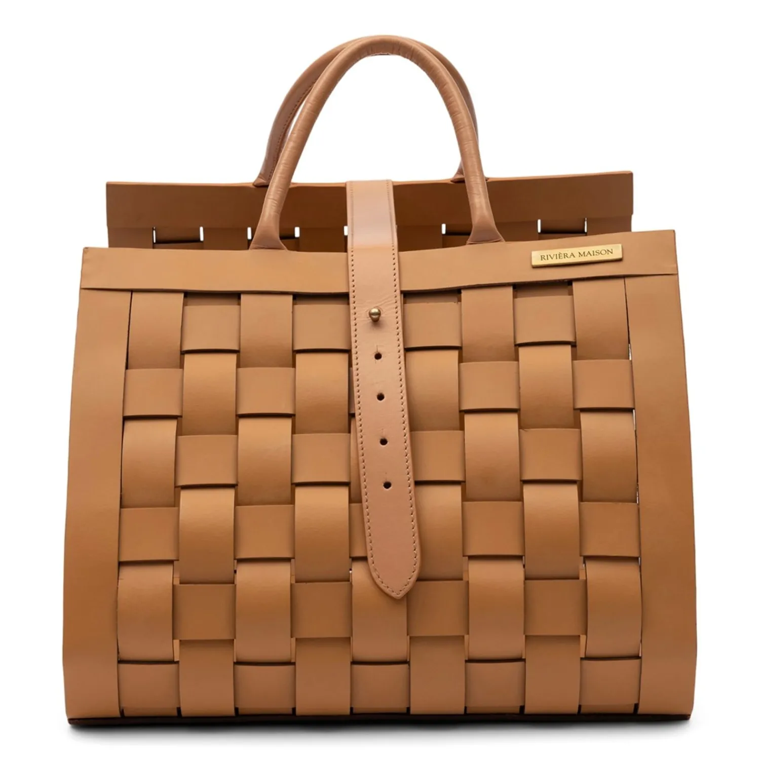 Riviera Maison Florence Leather Opbergmand