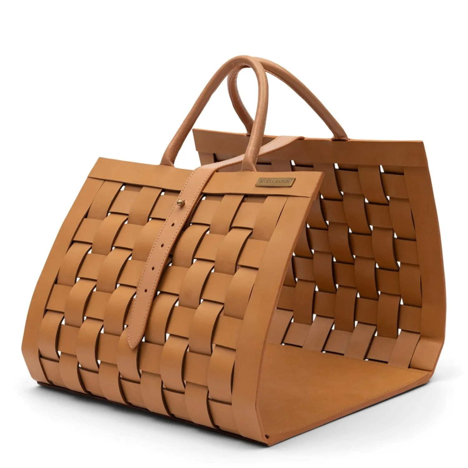 Riviera Maison Florence Leather Opbergmand