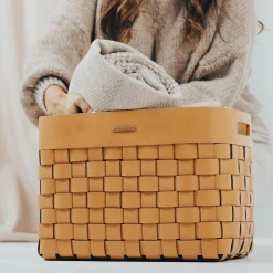 Riviera Maison Florence Leather Opbergmand
