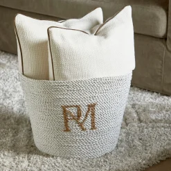 Riviera Maison Rm Monogram Opbergmanden
