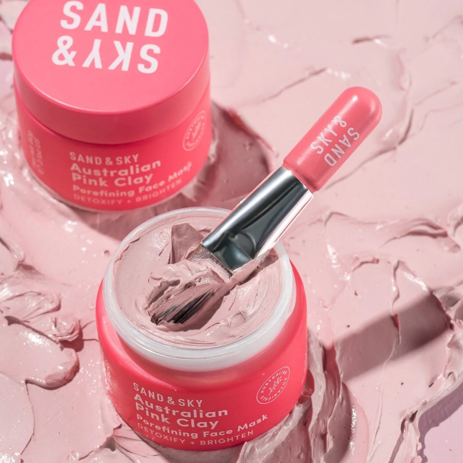 Sand & Sky Australische Roze Klei Poriefineren