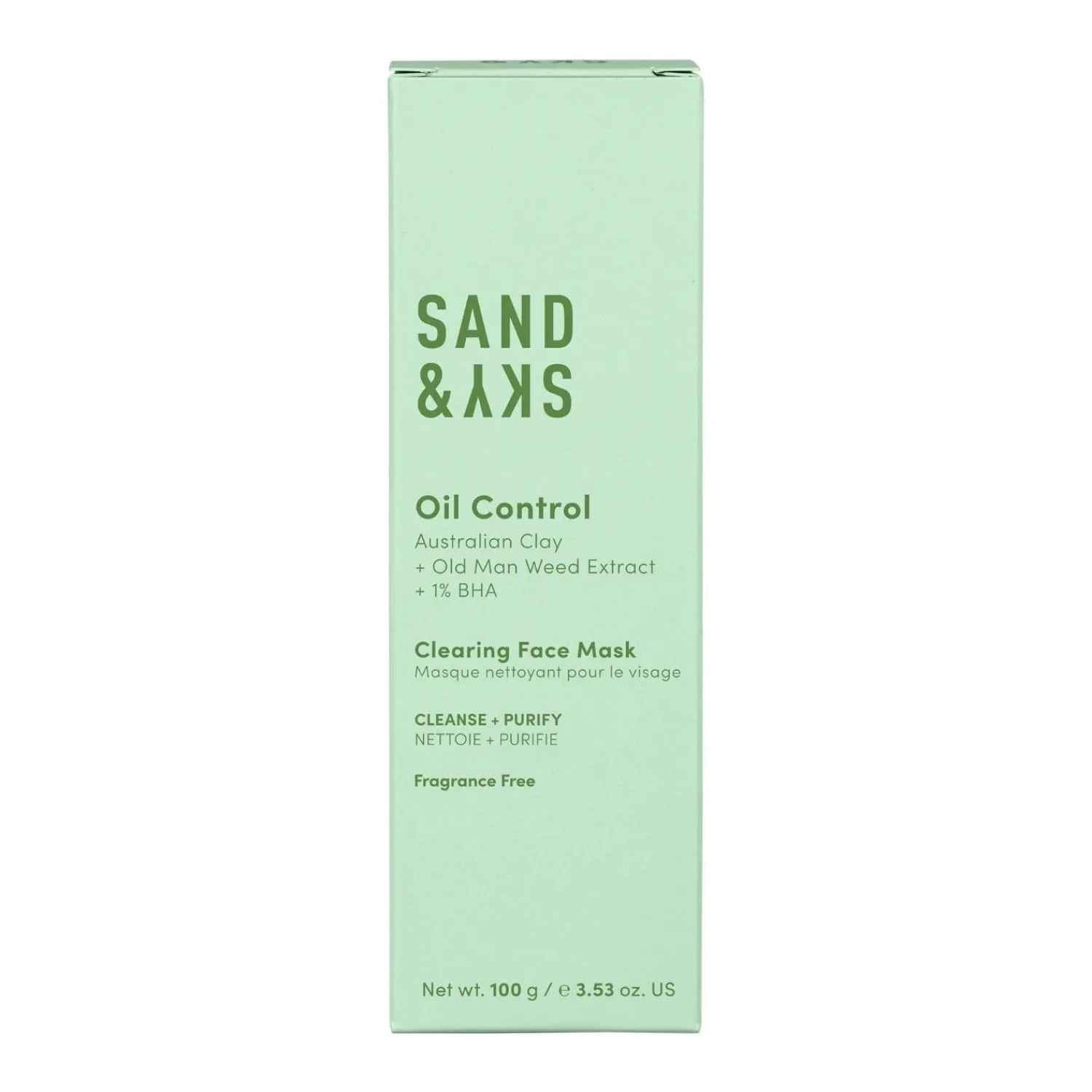Sand & Sky Oil Control Clearing Face Mask