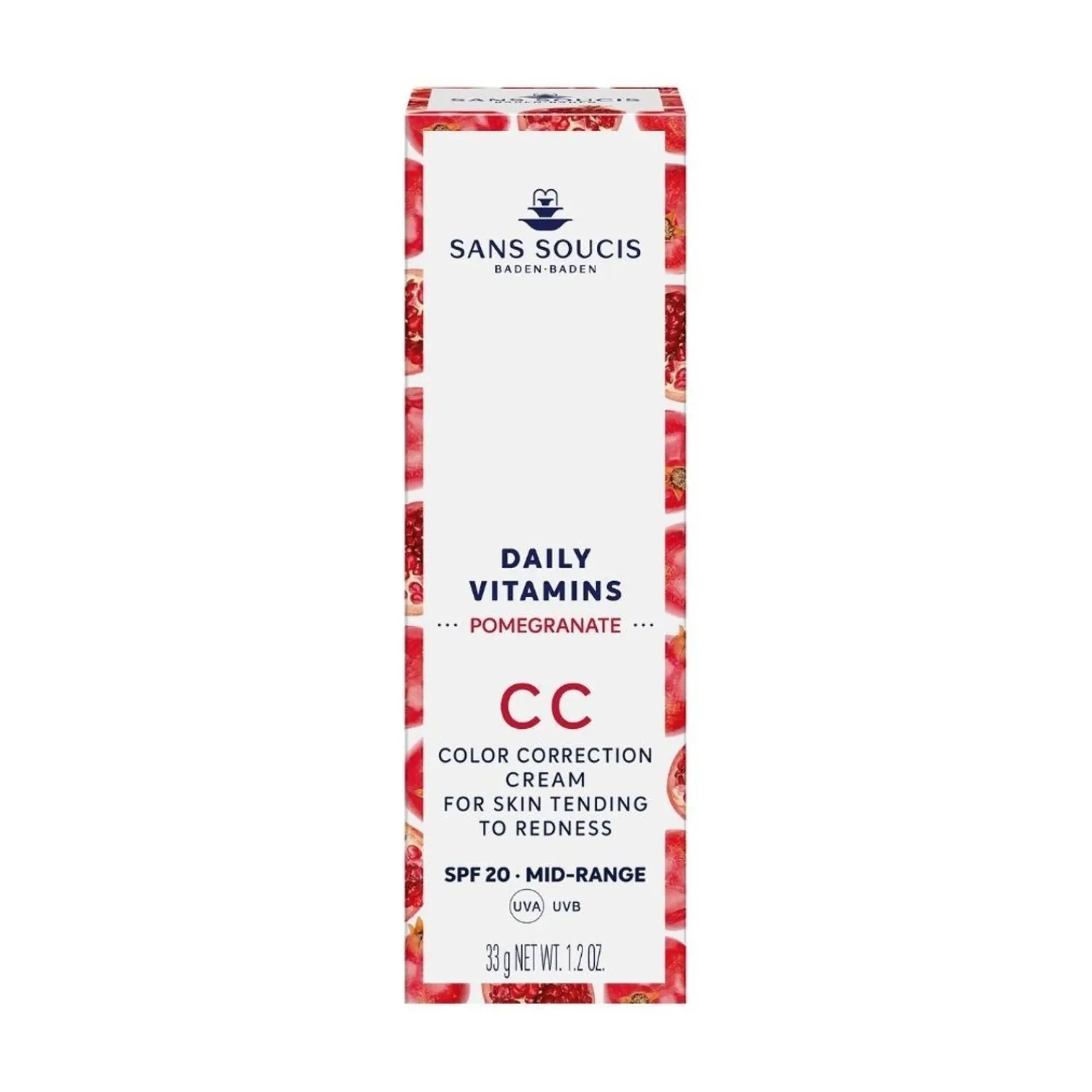 Sans Soucis Cc Kleurcorrectiecreme Spf 20 Voor De Huid Die Neigt Naar Roodheid