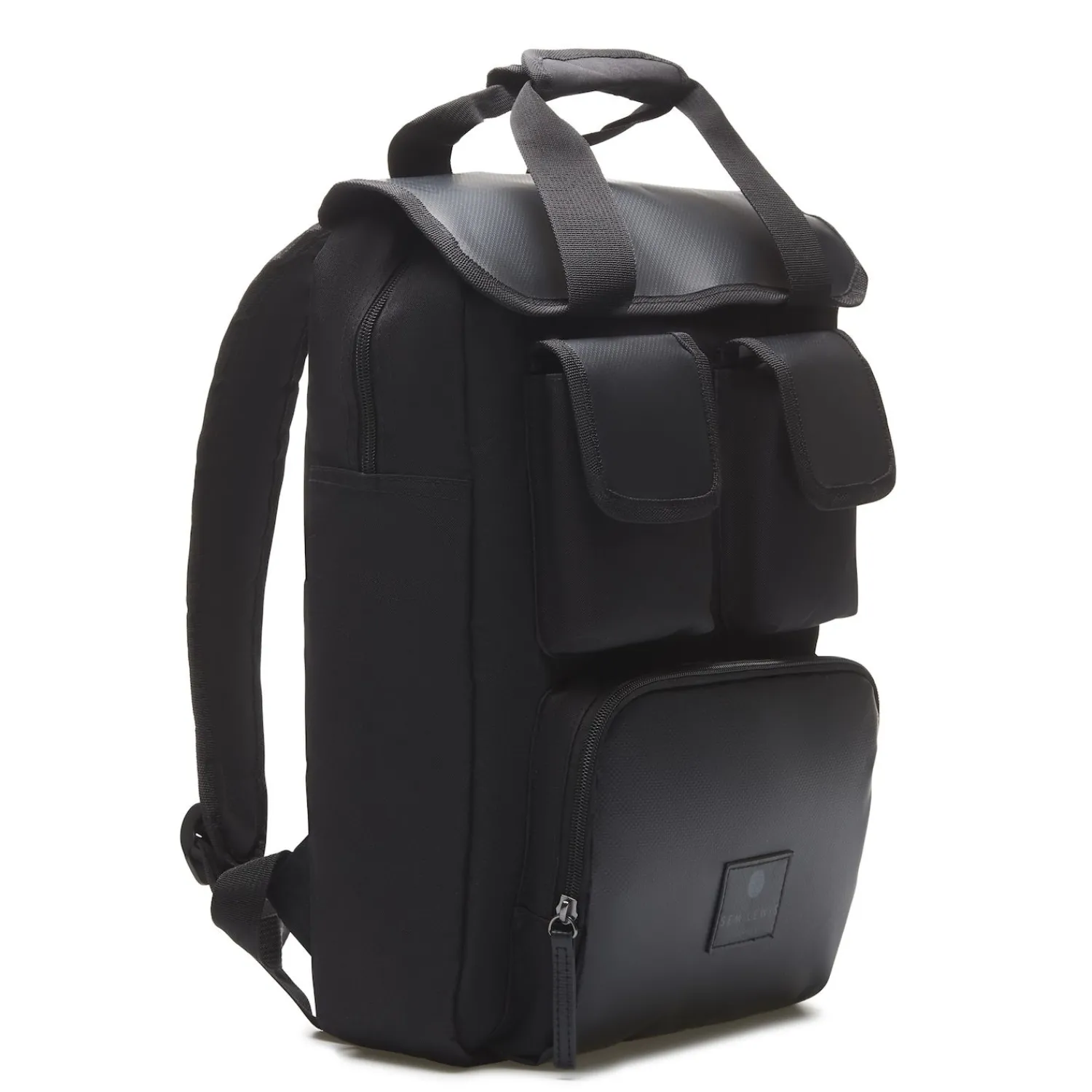 Sem Lewis Northern Hampstead Heren Laptoptas/Rugzak Textiel - Zwart