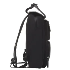 Sem Lewis Northern Hampstead Heren Laptoptas/Rugzak Textiel - Zwart