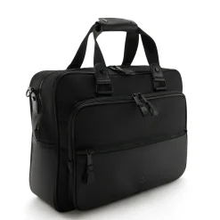 Sem Lewis Northern Hampstead Heren Laptoptas Textiel - Zwart