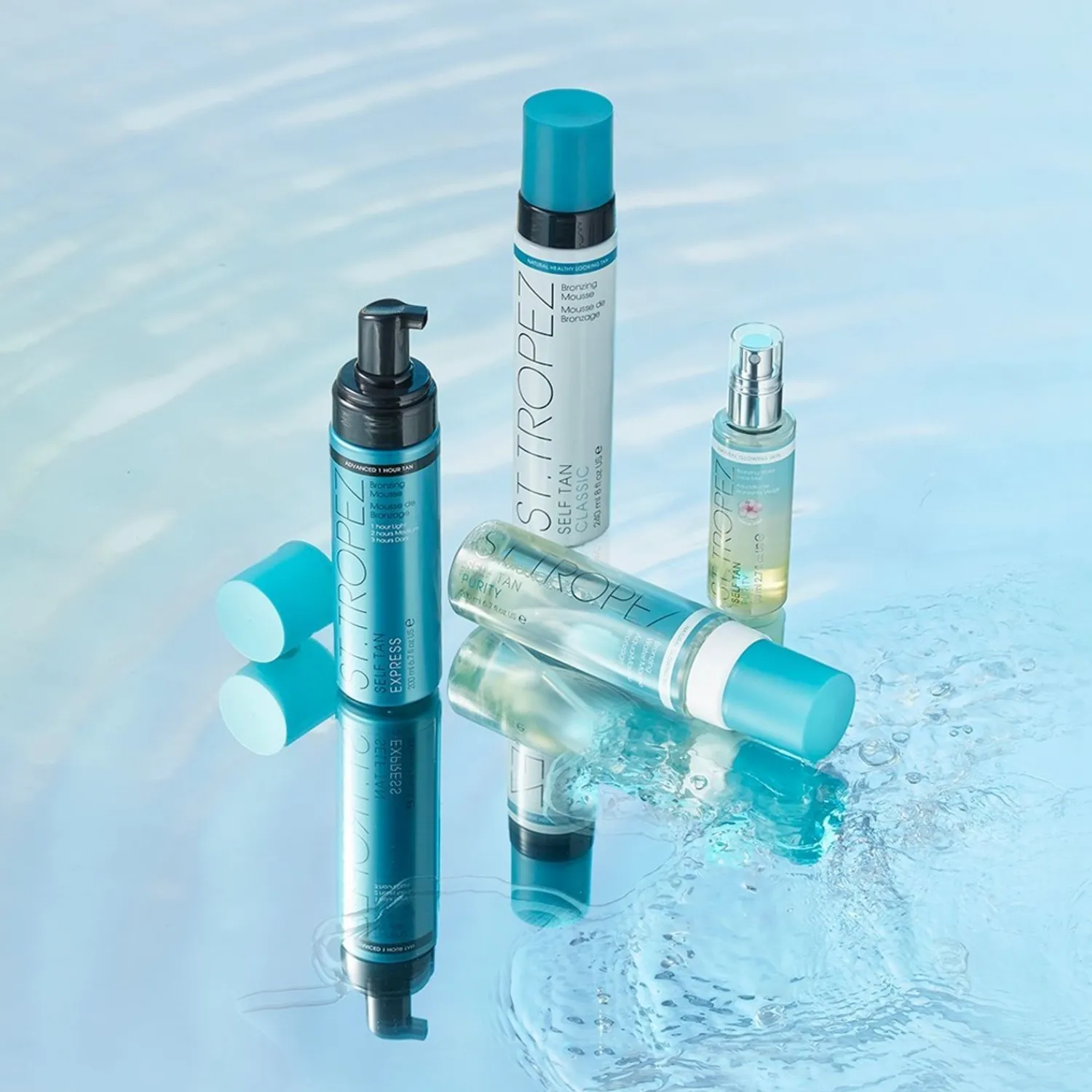 St.Tropez Zelfbruinende Zuiverheid Bronzing Watermousse