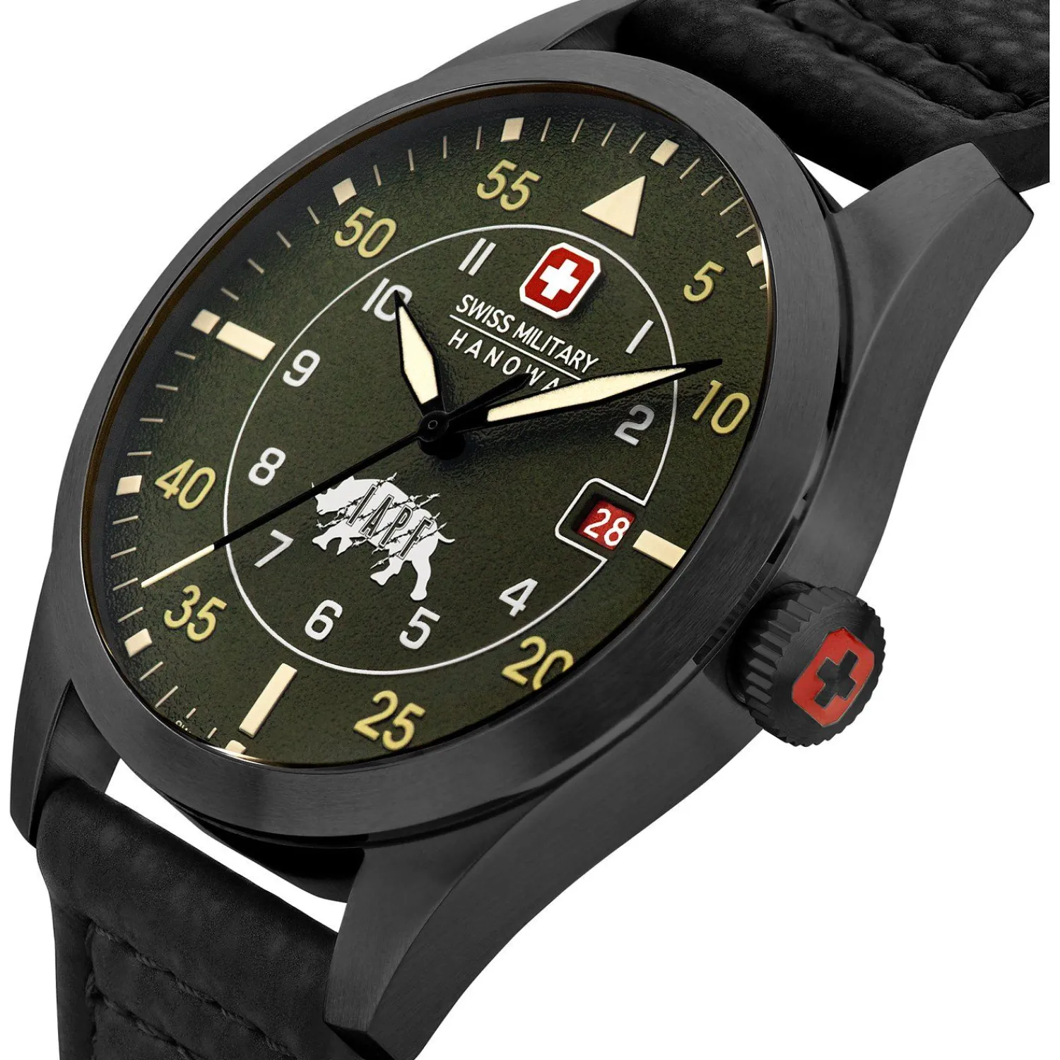 SWISS MILITARY HANOWA Herenhorloge Edelstaal