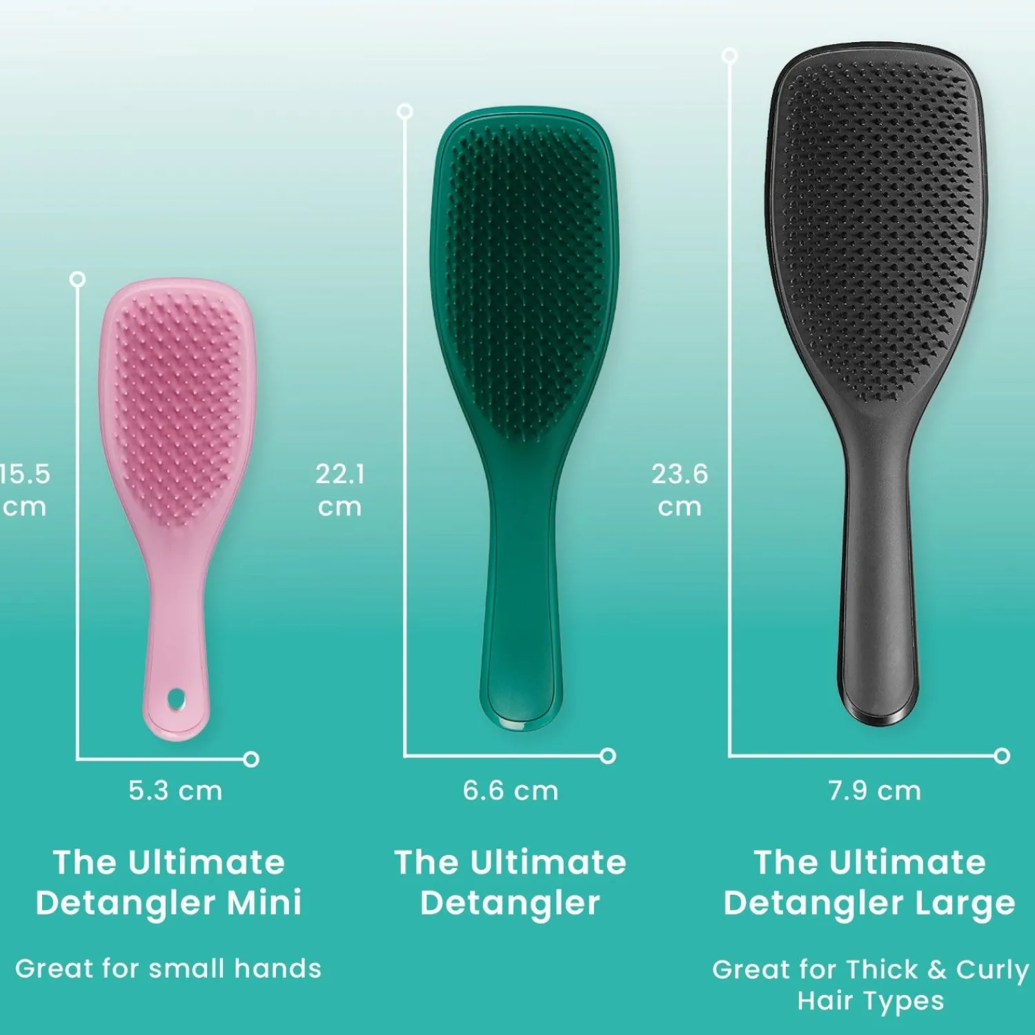 Tangle Teezer Wet Detangler - Wet Detangler Middernacht Zwart