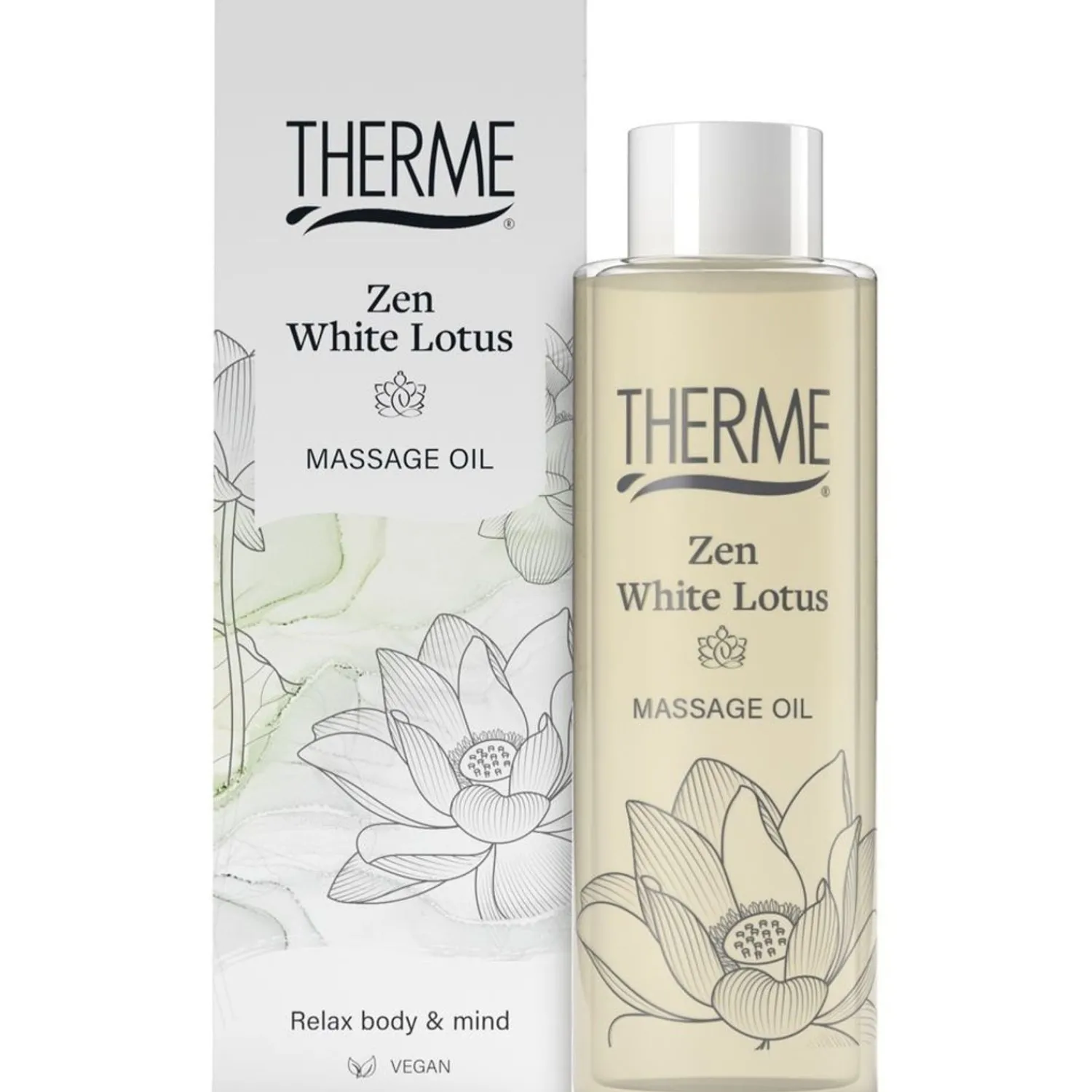 THERME Zen White Lotus Massage Oil