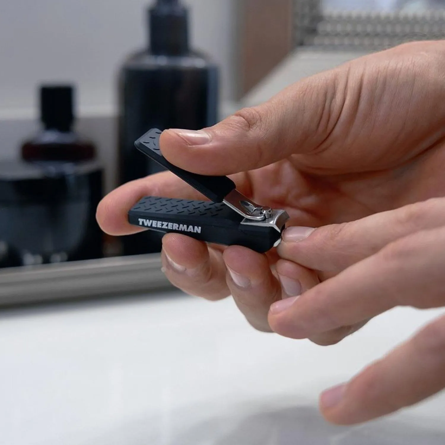 Tweezerman Precision Grip-Vingernagelknipper