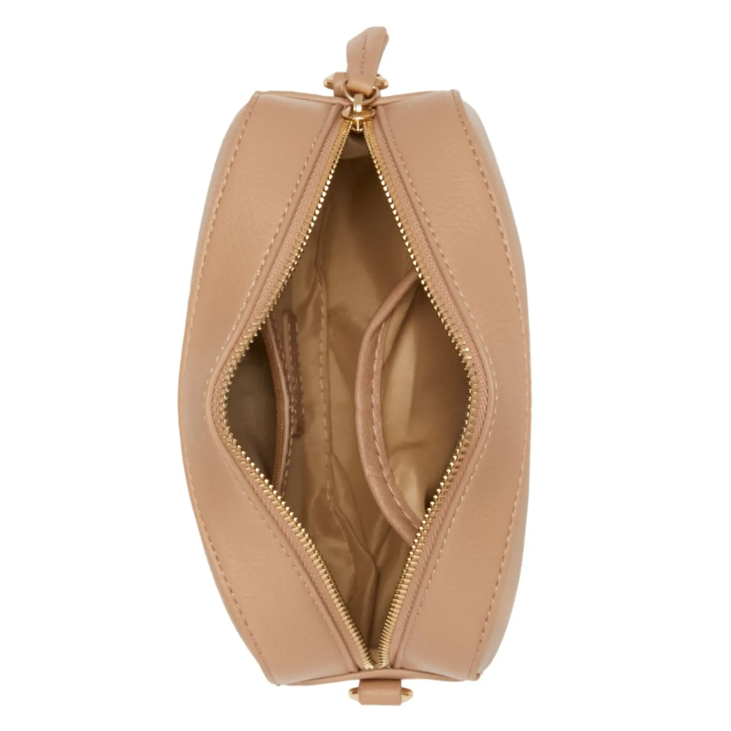 Valentino Bags Special Martu Dames Crossbody Tas Kunstleer - Beige