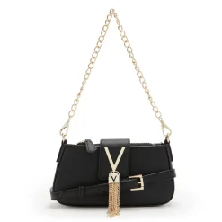 Valentino Bags Divina Dames Crossbodytassen/Handtassen Faux Leeg - Zwart