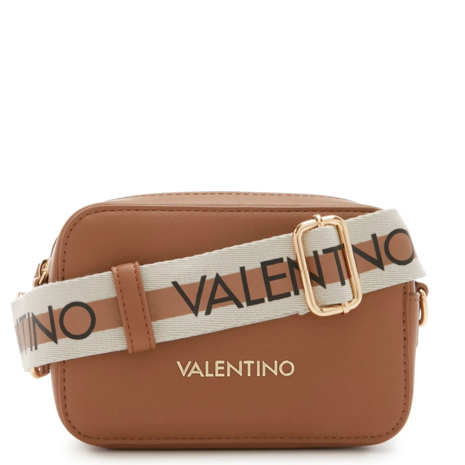 Valentino Bags Zero Dames Crossbody Tas Kunstleer - Bruin