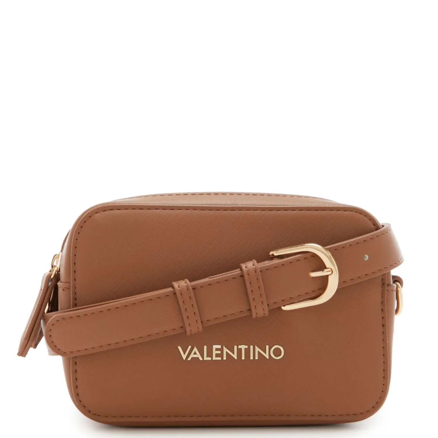 Valentino Bags Zero Dames Crossbody Tas Kunstleer - Bruin