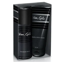 Van Gils Strictly For Men Haar- En Lichaamswas 150 Ml + Gratis Deodorant 150 Ml