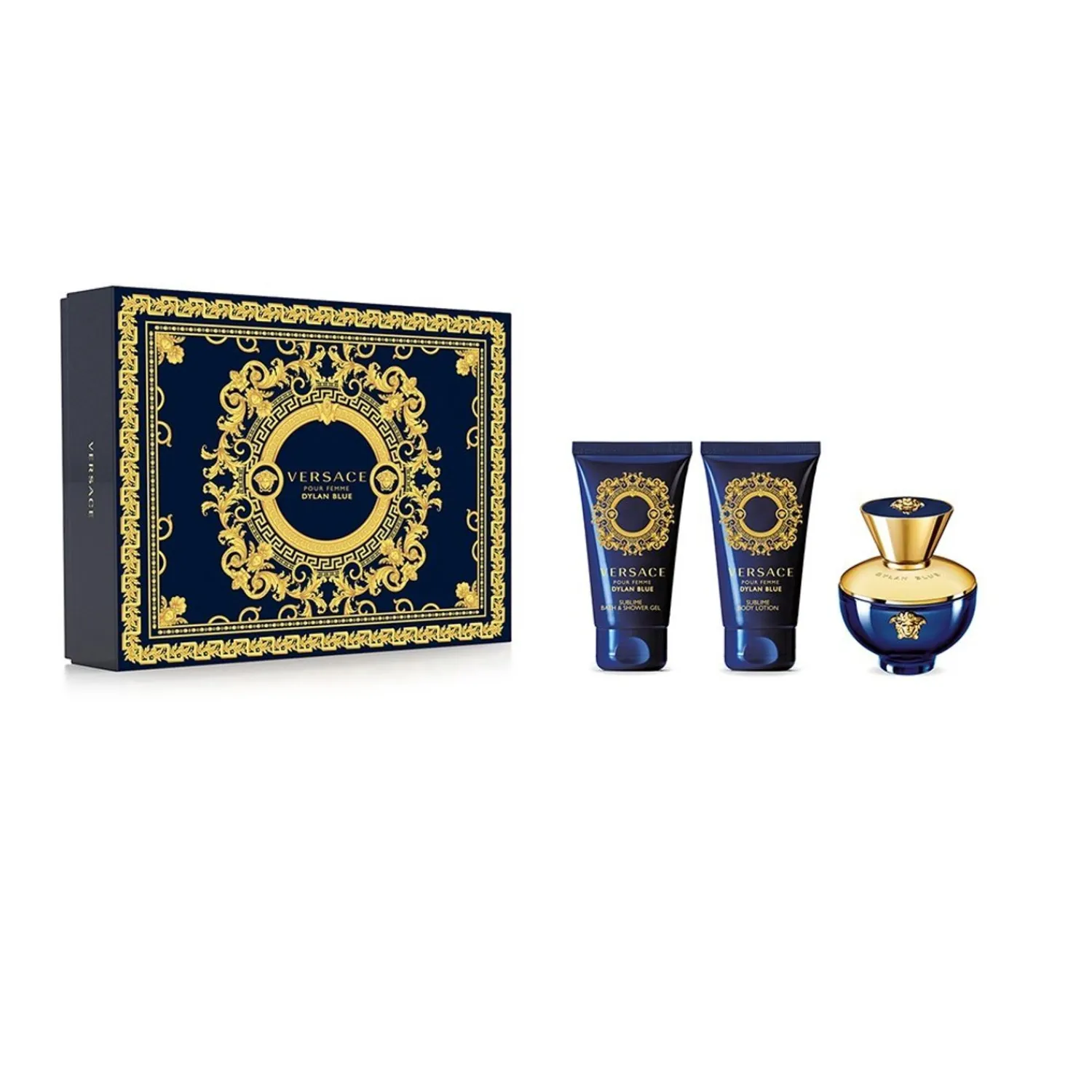 Versace Dylan Blue Pour Femme Eau De Parfum 50Ml Set