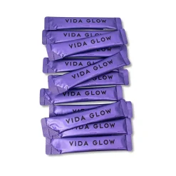 Vida Glow Natural Marine Collagen Sachets Blueberry