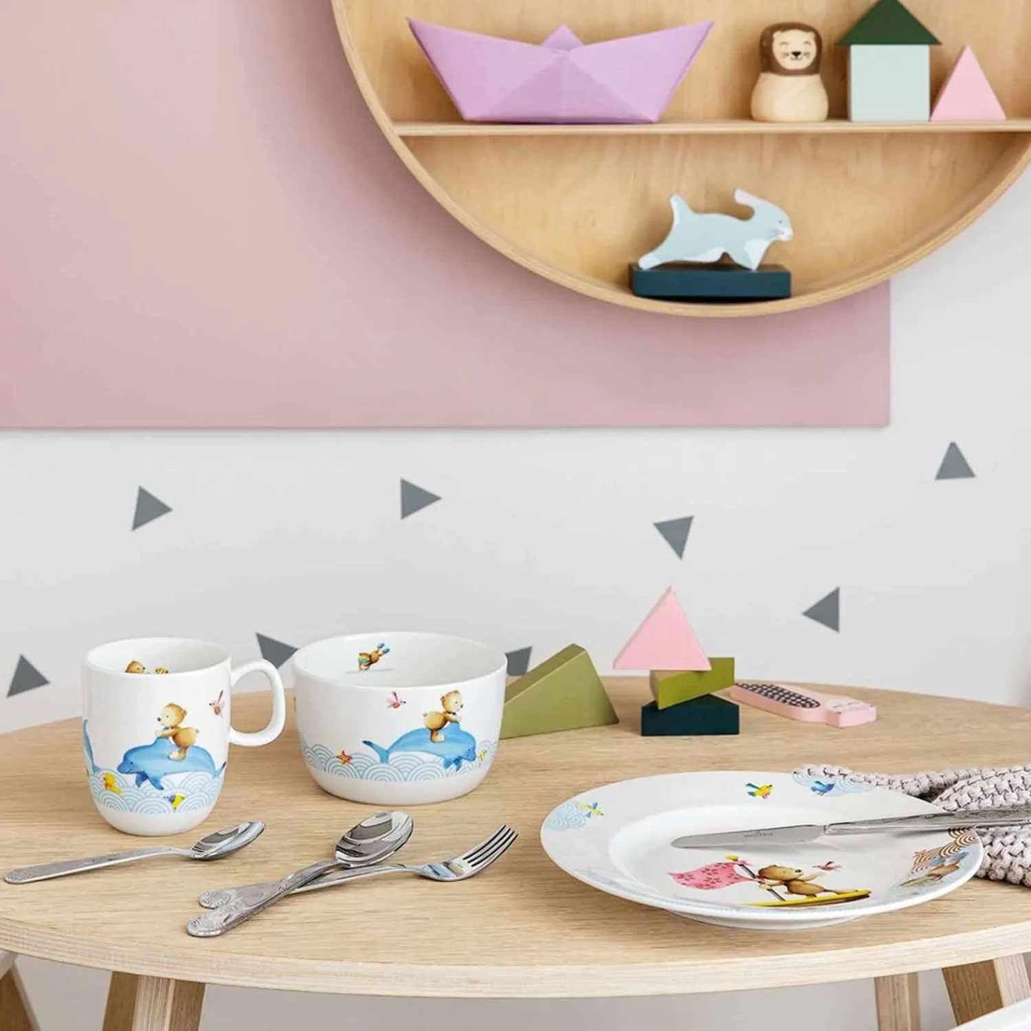 Villeroy & Boch Kinderbestek 4-Dlg Zo Blij Als Een Beer