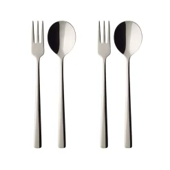 Villeroy & Boch Spaghettiset 4-Delig, 2 Lepels & 2 Lepels Daily Line Specials