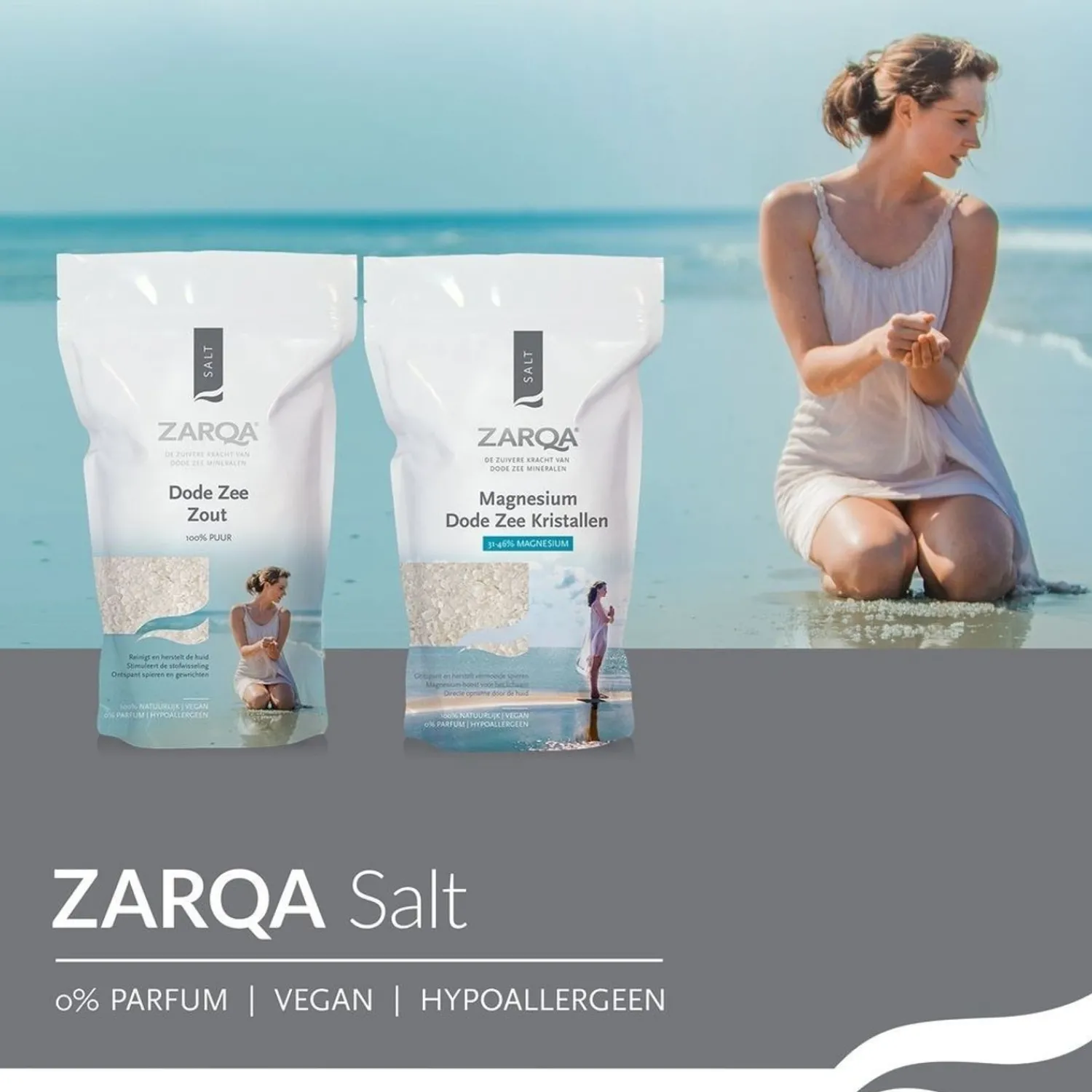 ZARQA zout Puur Dode Zeezout