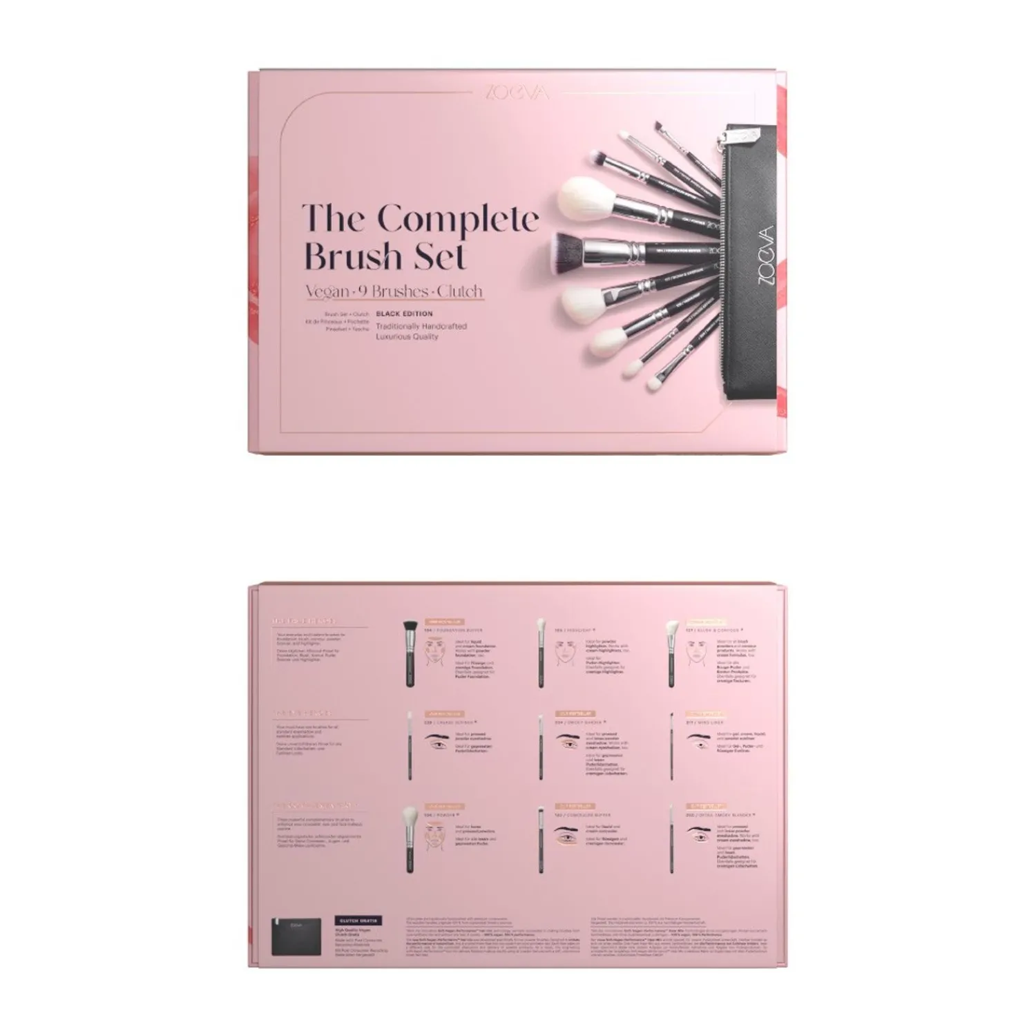 ZOEVA De Complete Penselenset